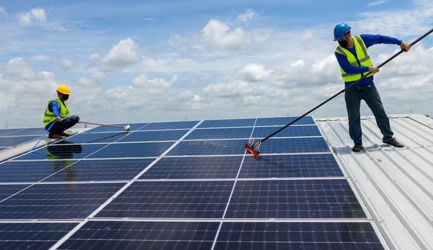 Solar Panel Cleaning